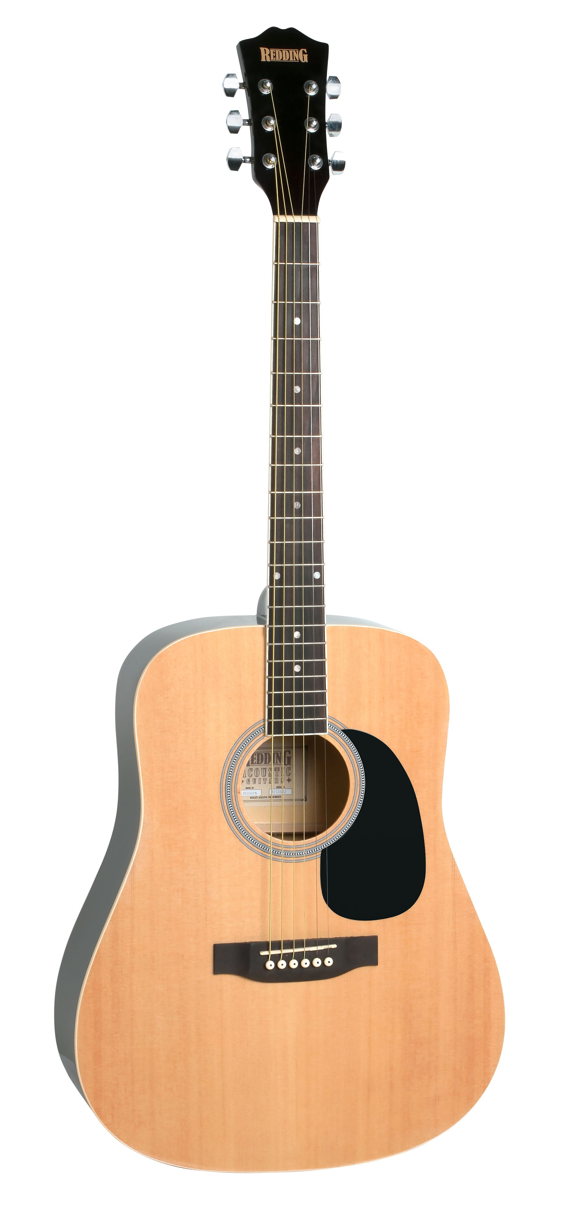 Redding | RED50PK | Dreadnought Guitar Package | Natural Redding | RED50PK | Dreadnought Guitar Package | Natural